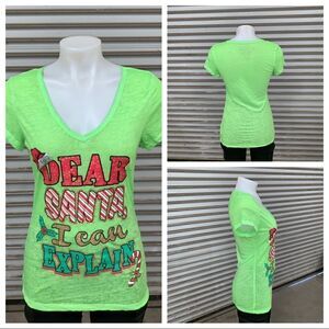 🛍️Rocket Girl “Santa I Can Explain” Top